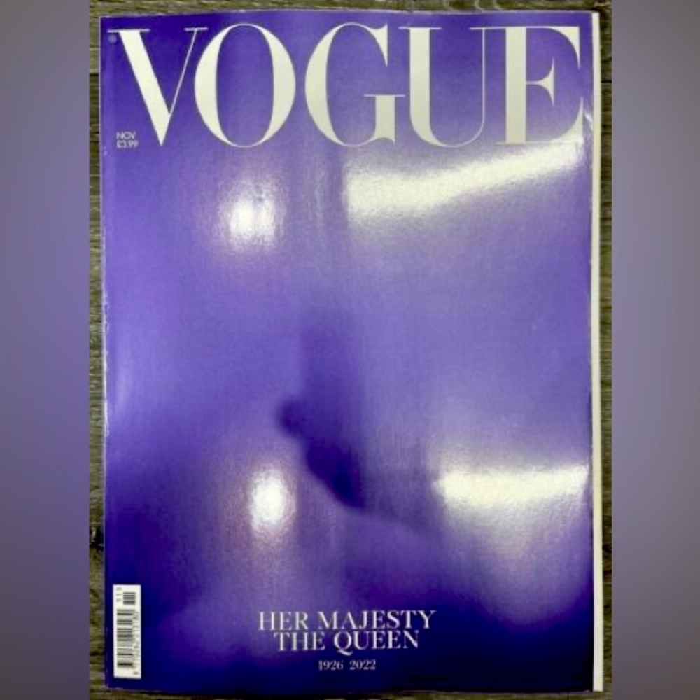 British Vogue special edition Majesty Queen Elizabeth II November 2022 HRH Royal